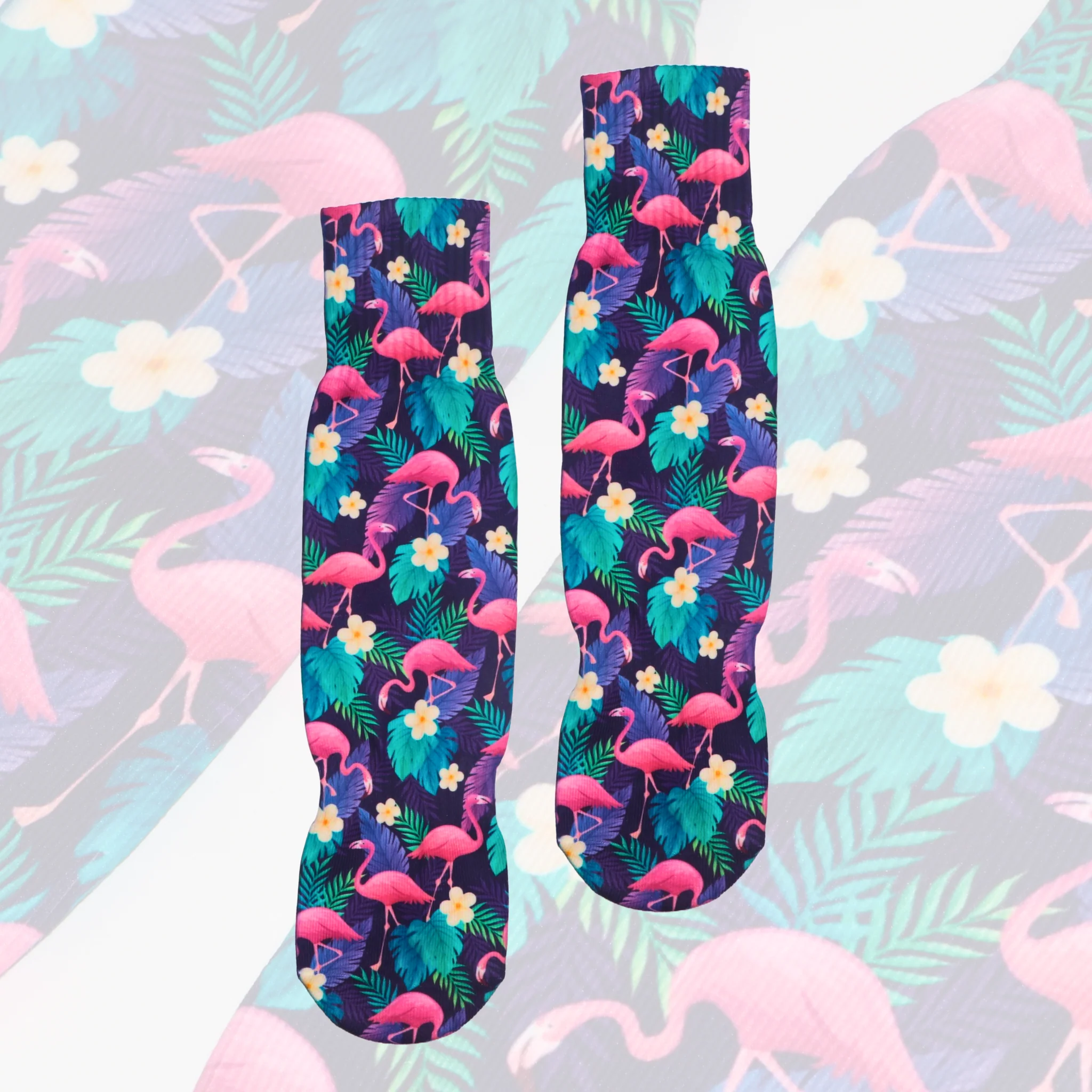 Tropicana Flamingo Socks - Image 2