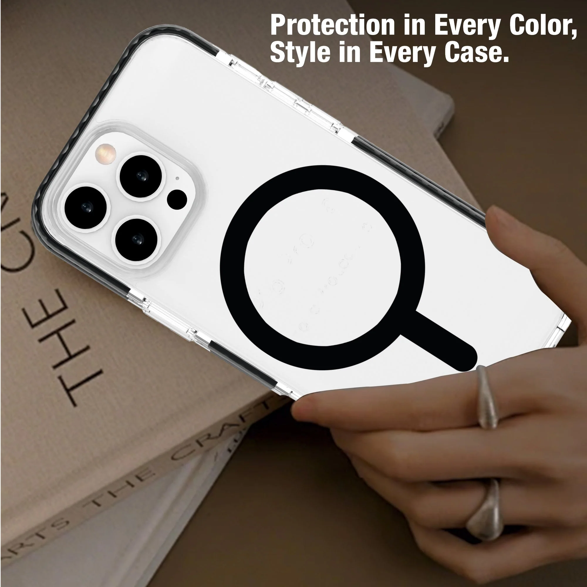 TROY SNAP Magnetic Charging Mag-Safe Compatible Case for iPhone 16 Series - Image 6