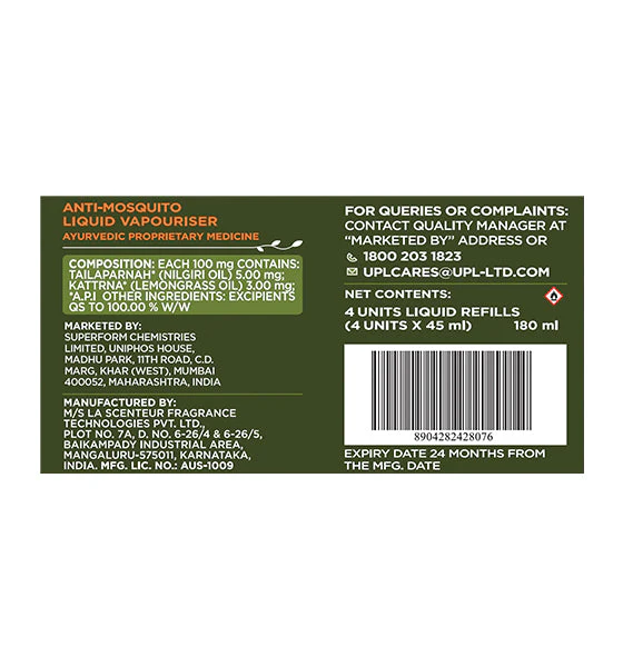 Tru Nature Anti-Mosquito Liquid Vapouriser Pack of 4 - Image 3