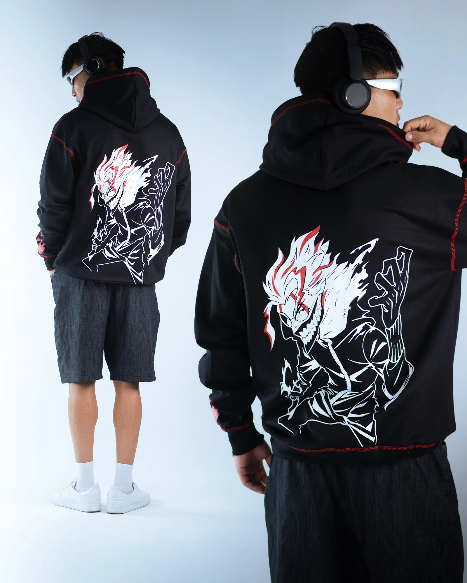 Turbo Granny / DanDaDan / Oversized Hoodie - Image 2