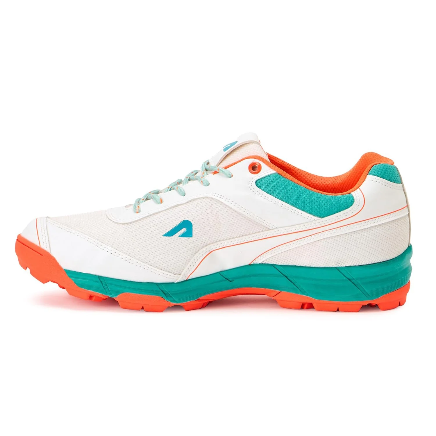 TurfPro Cricket Shoes - Mint-Orange - Image 32