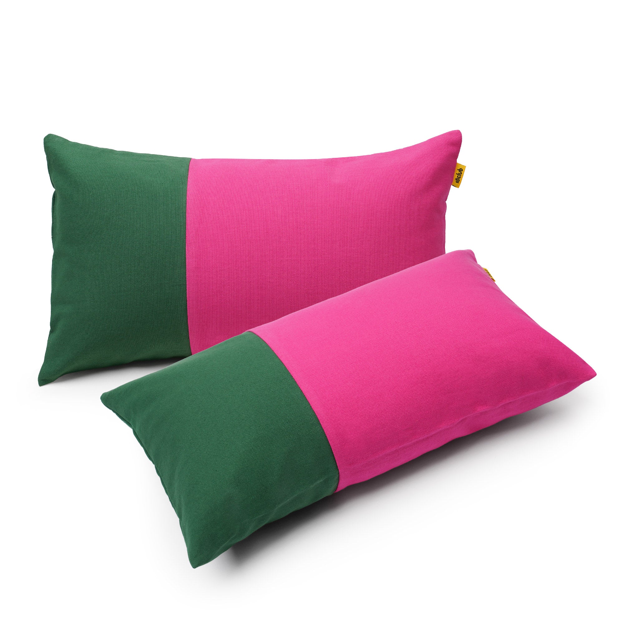 Two Tone Lumbar Cushion Cover | Set Of 2 - Image 15