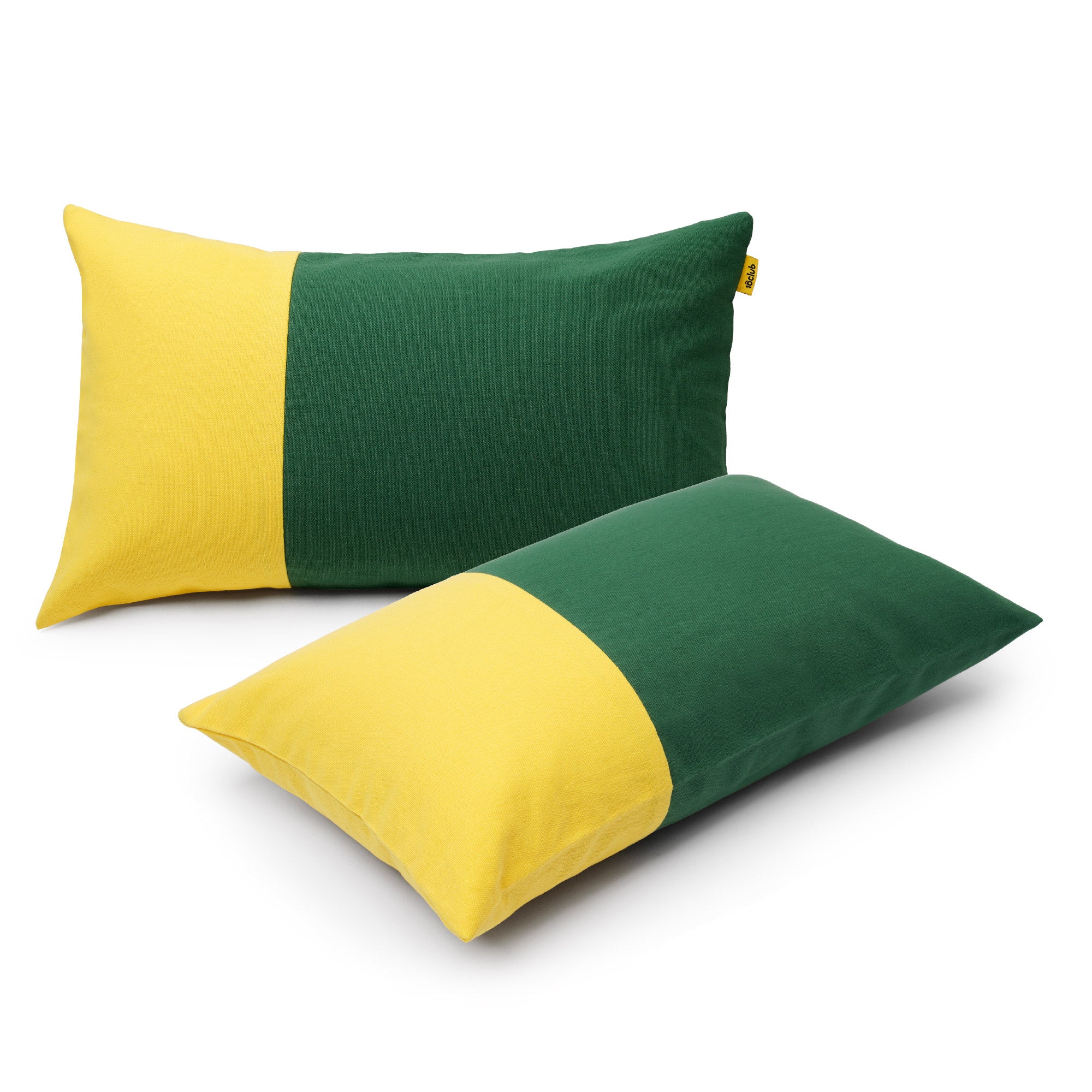 Two Tone Lumbar Cushion Cover | Set Of 2 - Image 8