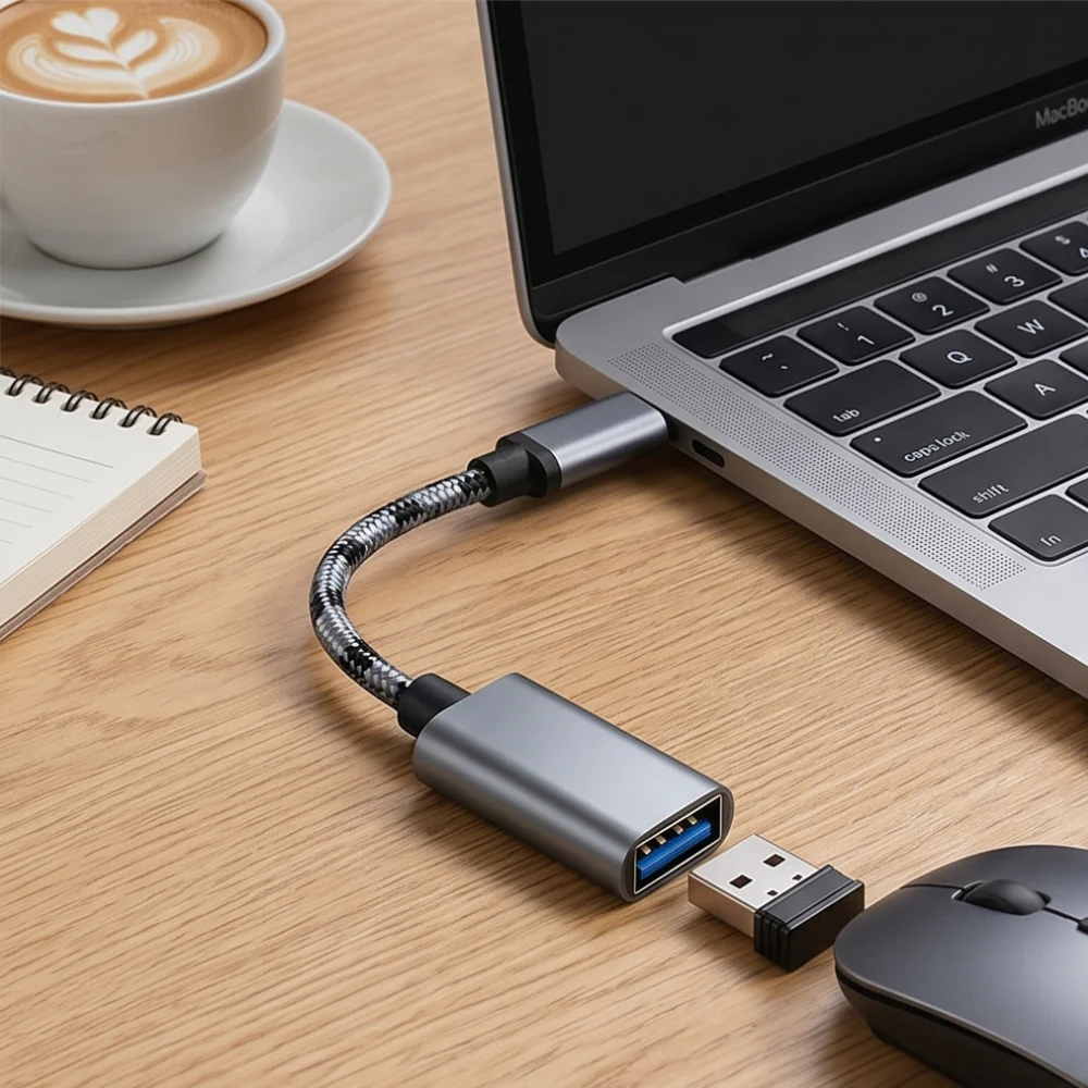 Type C & Micro USB OTG Cable Fast Data Transfer - TwinPort - Image 4