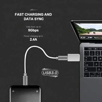 Type C to USB OTG Adapter Fast Data Transfer - 3.0 Connector - Image 6