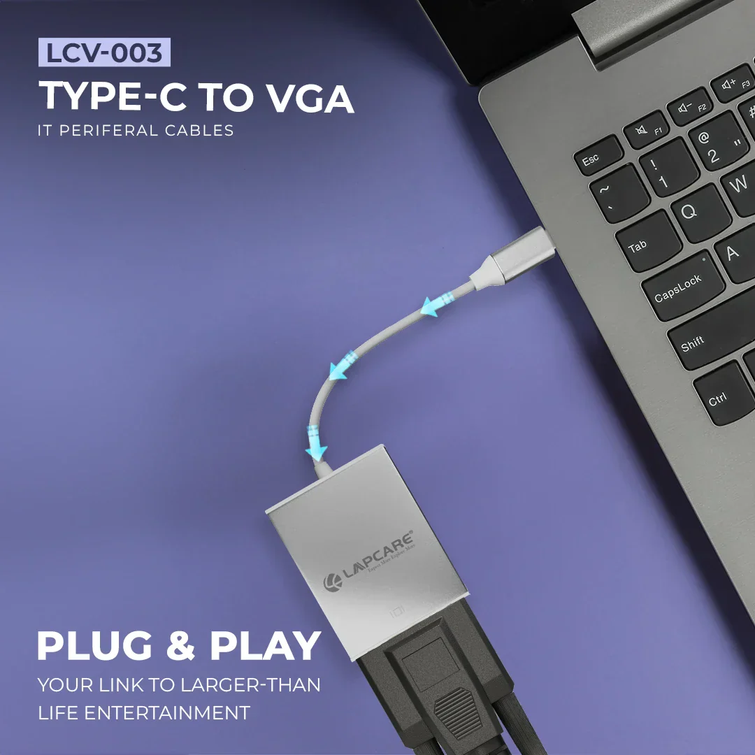 TYPE-C to VGA Converter - Image 2