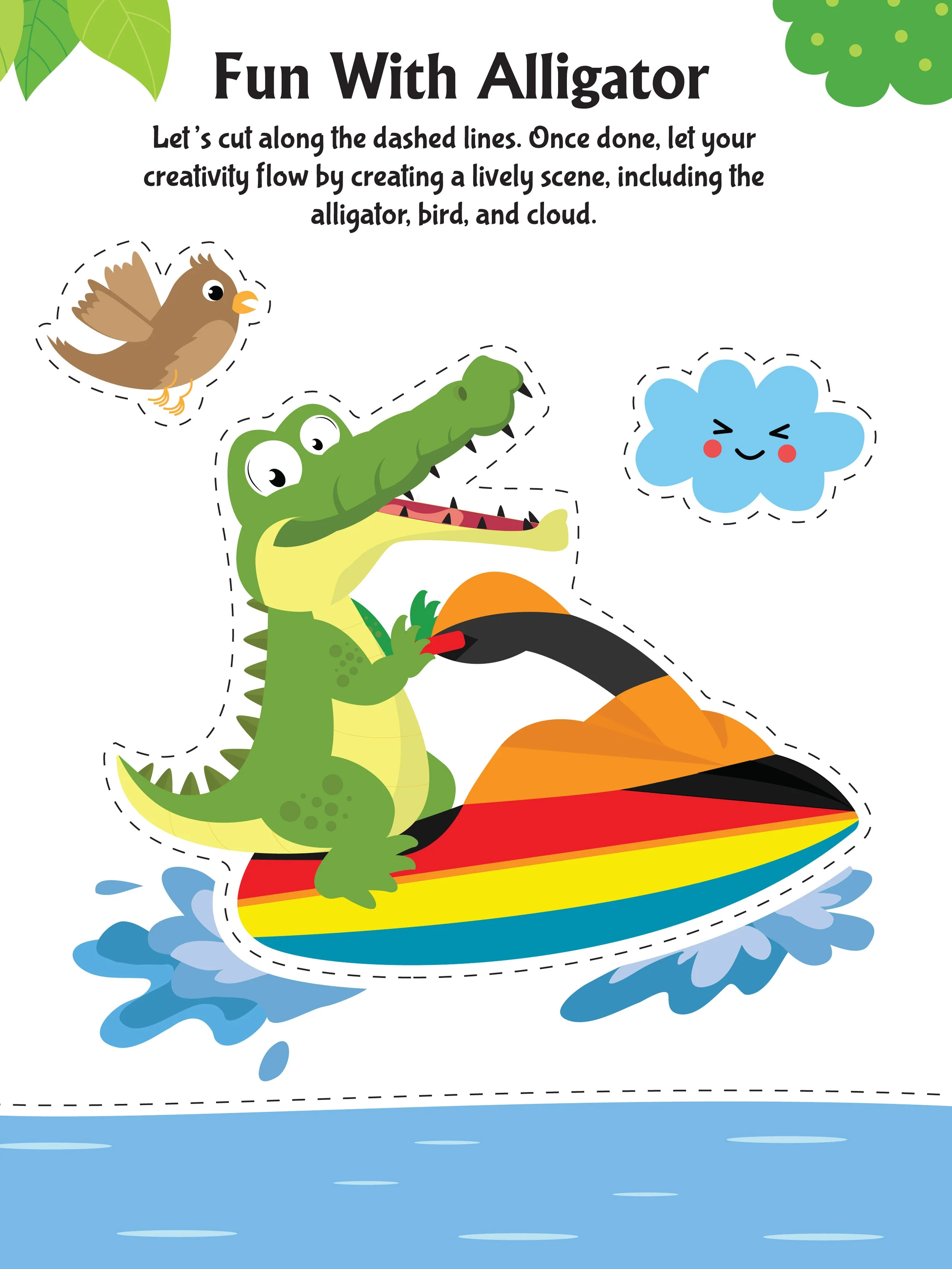 Ultimate Vehicles Scissors Skills Activity Book for Kids Age 4 - 7 years | With Child- Safe Scissors, Games and Mask - Image 8