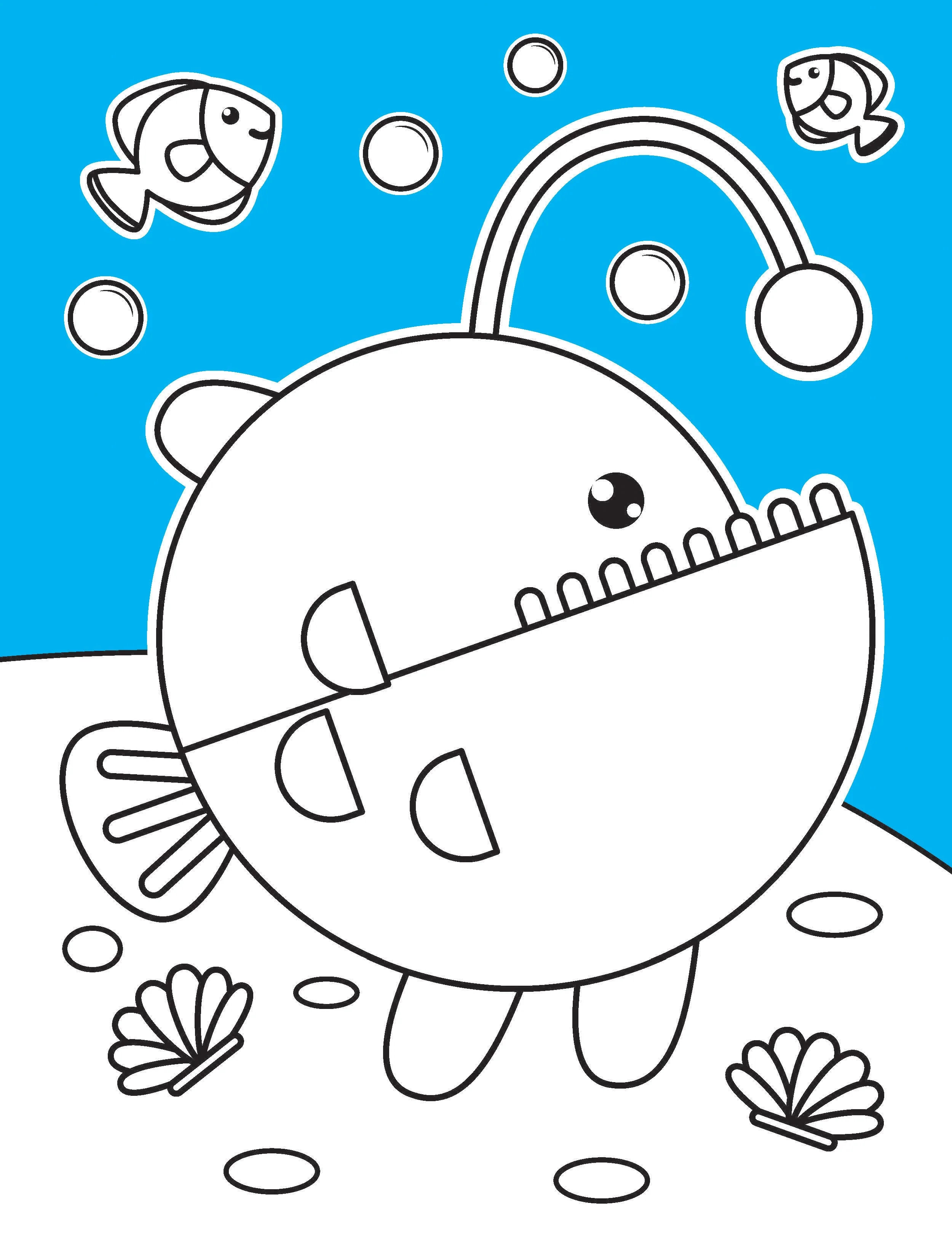 Under Ocean Neon Colour and Sticker Dots Book Over 500 Stickers - Image 7