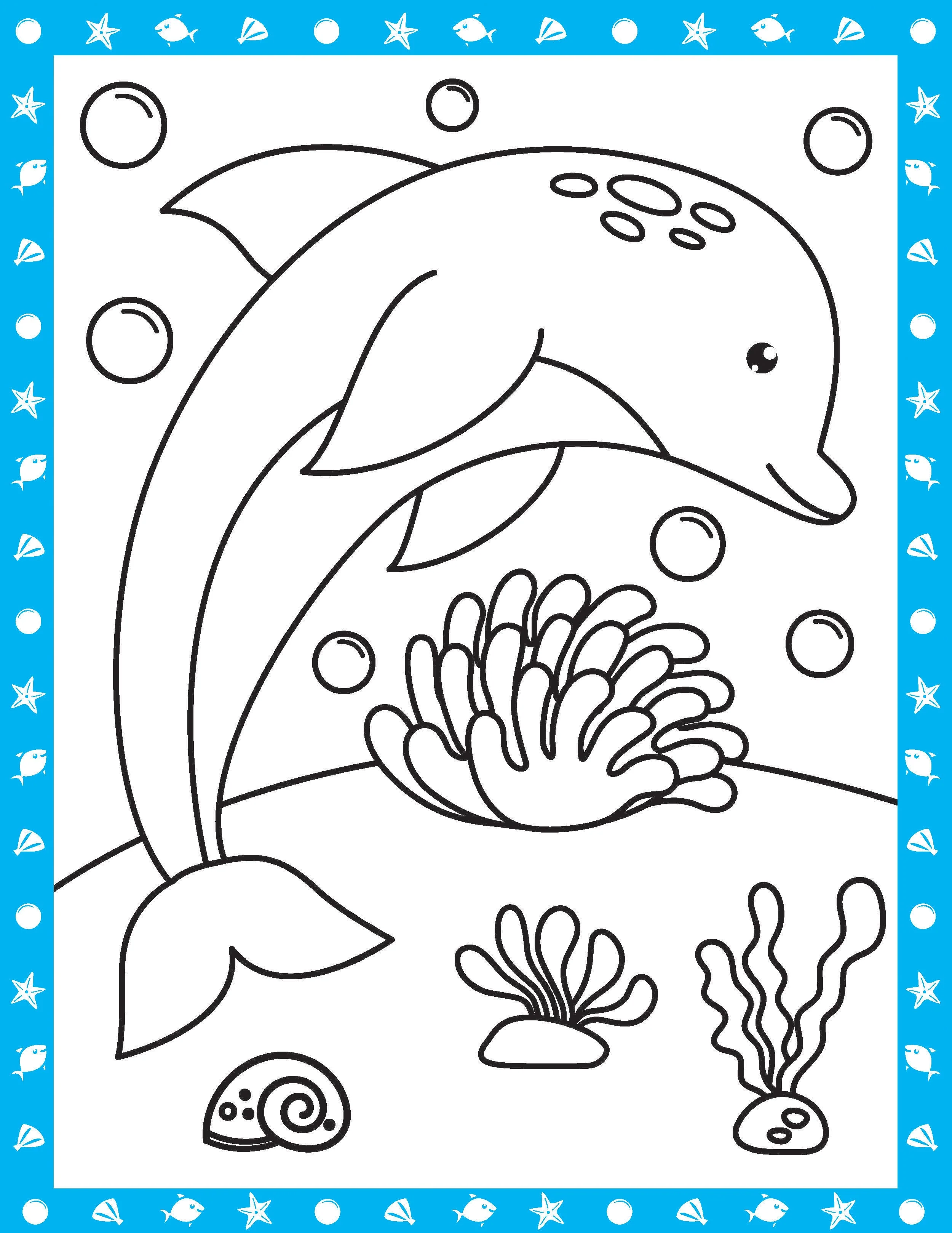 Under Ocean Neon Colour and Sticker Dots Book Over 500 Stickers - Image 9