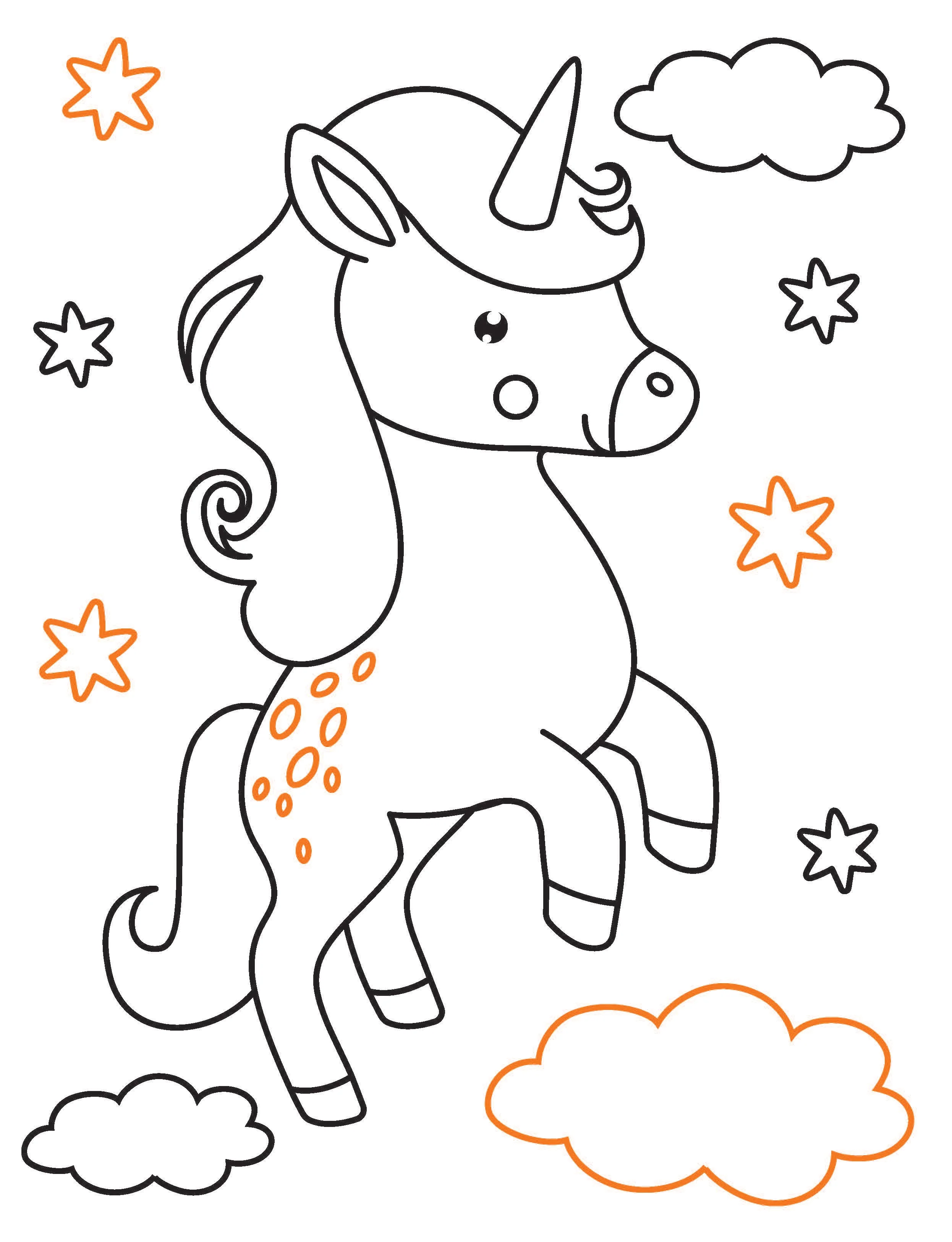 Unicorn Neon Colour and Sticker Dots Book Over 500 Stickers - Image 2