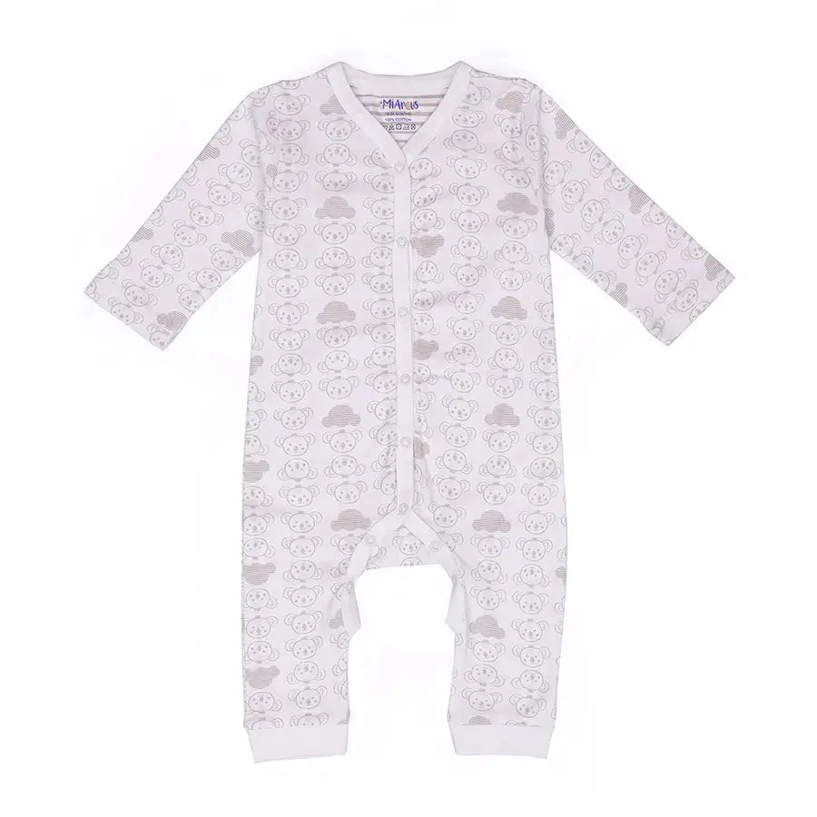 Unisex Comfy Knitted Sleep Suit - Koala (Pack Of 2) - Image 2