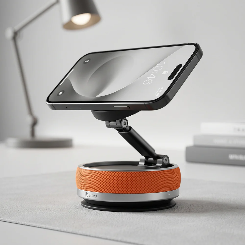 Universal Phone Holder Magnetic Suction Mount - Aero 360 - Image 3