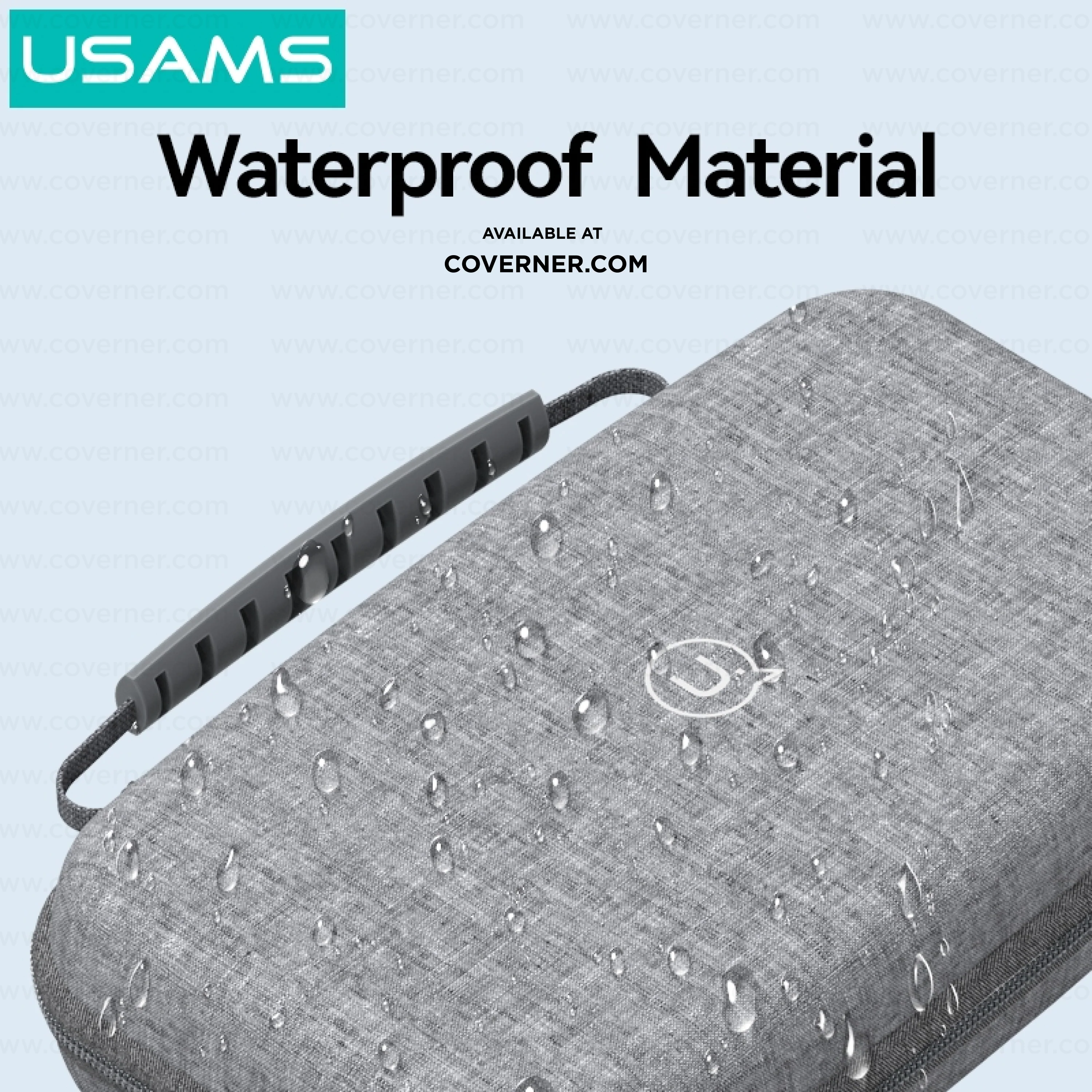 USAMS Hard Shell Organizer – Waterproof & Shockproof Storage Bag | Coverner India - Image 6
