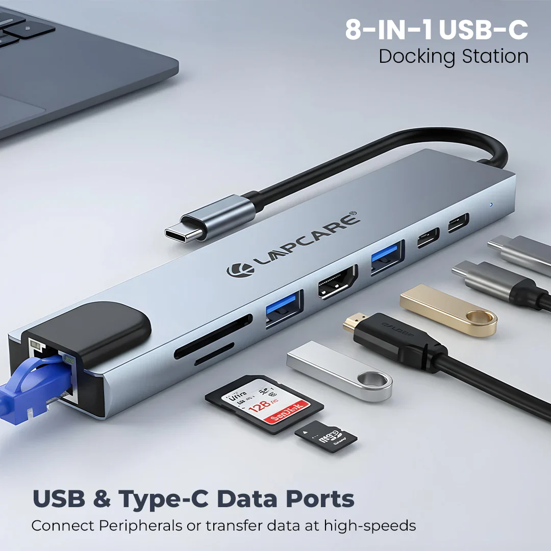 USB-C 8-in-1 Dock - Image 2