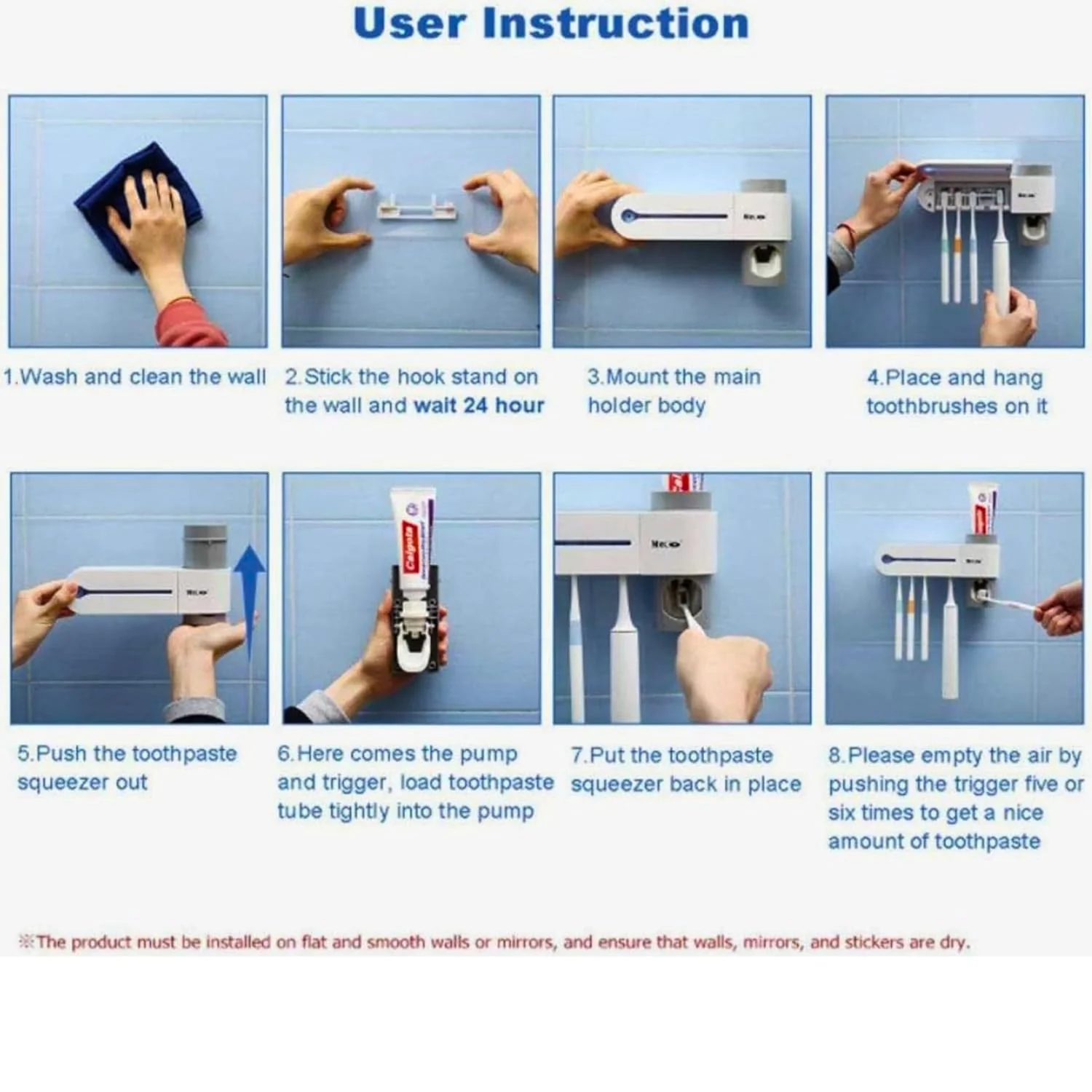 UV Toothbrush Sterilizer Holder - Image 12