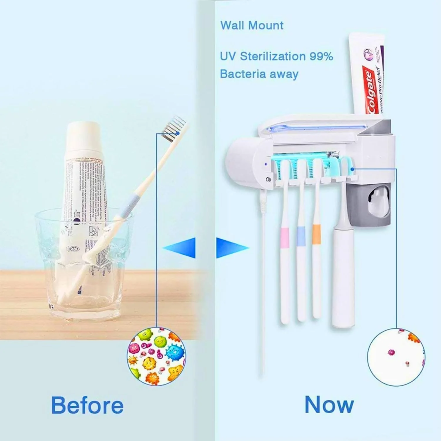 UV Toothbrush Sterilizer Holder - Image 9