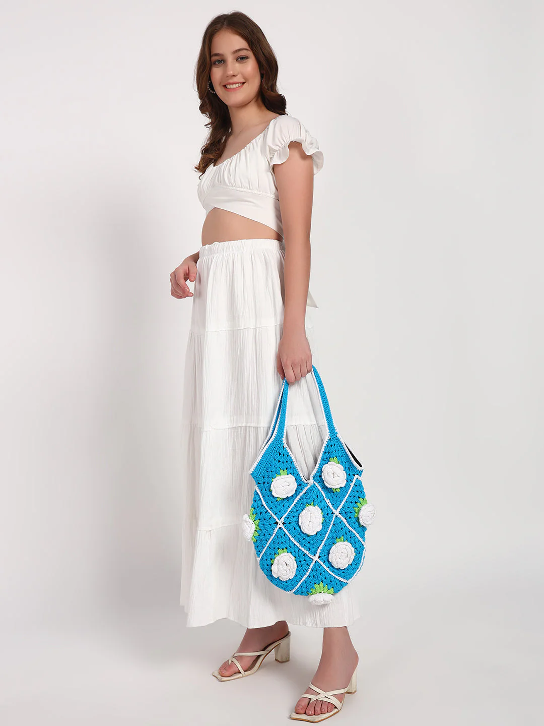 Vacay Tote Crochet Handmade Bag - Image 2