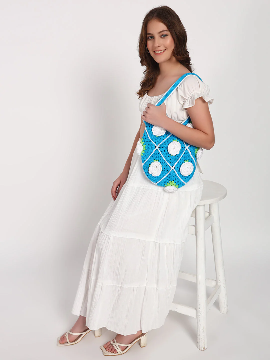Vacay Tote Crochet Handmade Bag - Image 6