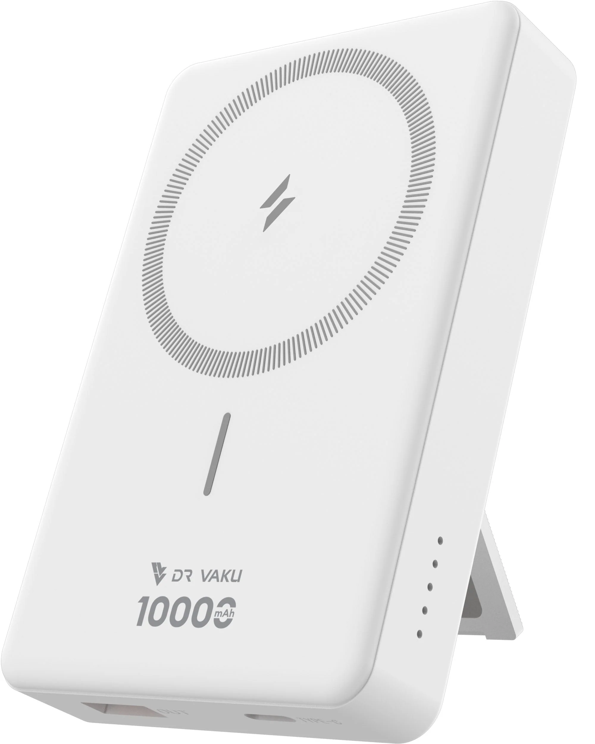 Vaku® Cylix MagPro 10000mAh Magnetic Wireless Power Bank Type C 15W Fast Charging Lithium Polymer Battery