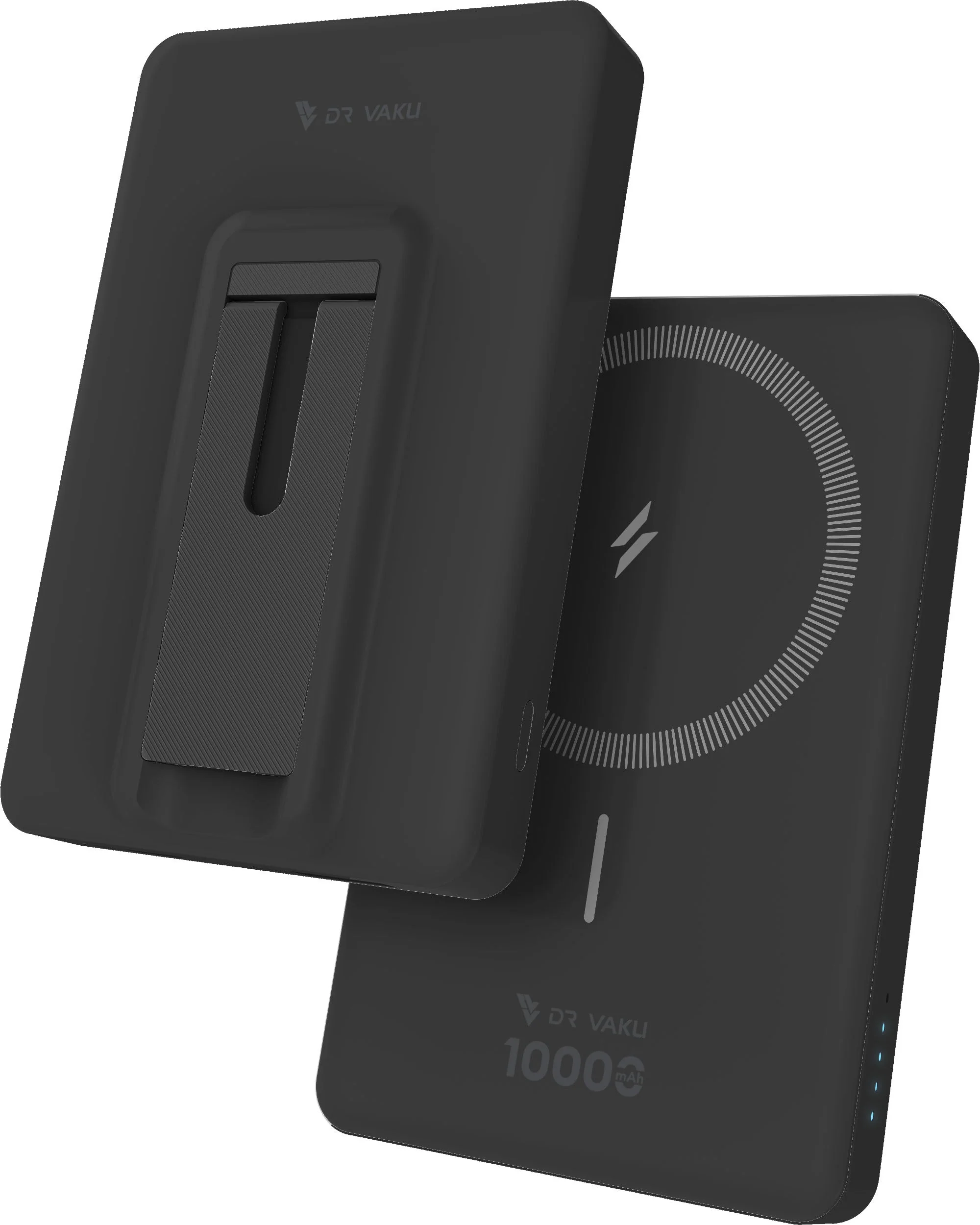 Vaku® Cylix MagPro 10000mAh Magnetic Wireless Power Bank Type C 15W Fast Charging Lithium Polymer Battery - Image 4