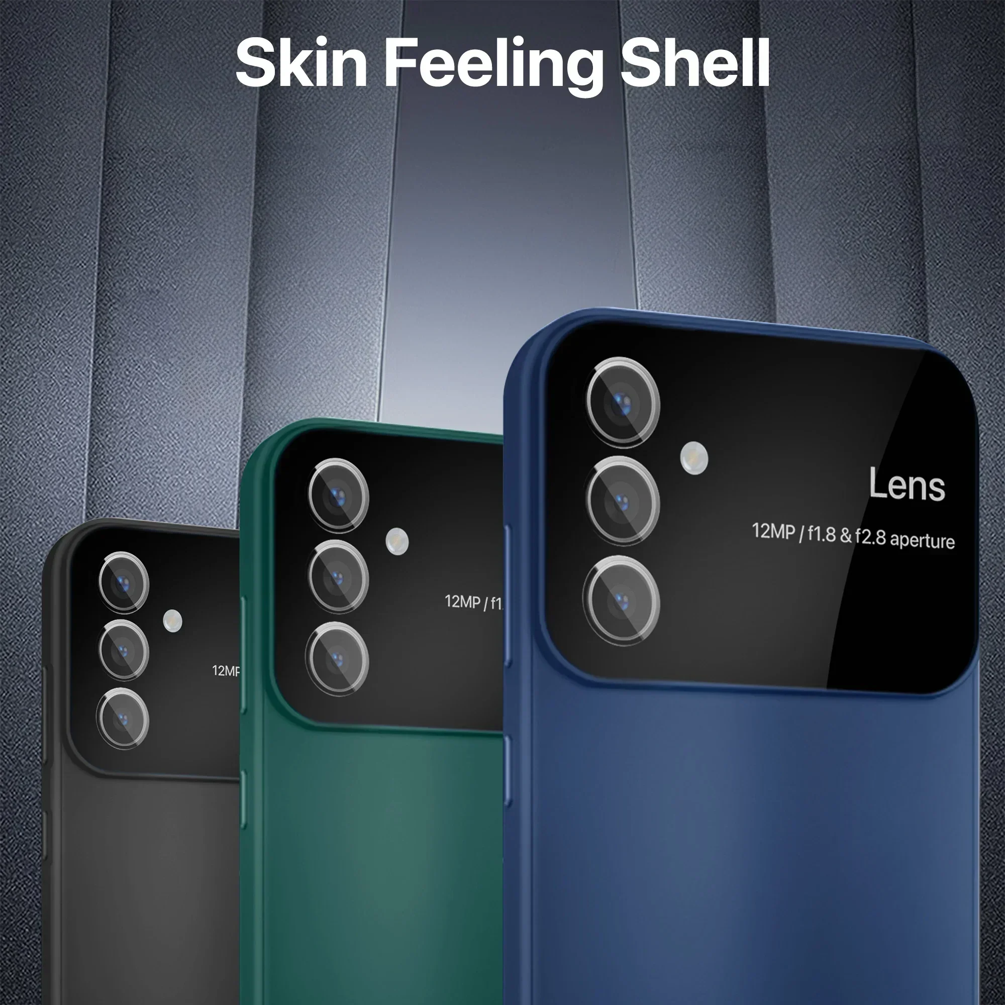 Vaku® Samsung Galaxy A24 4G Glazed Polarized Camera Lens Protector Shockproof Back Cover - Image 11