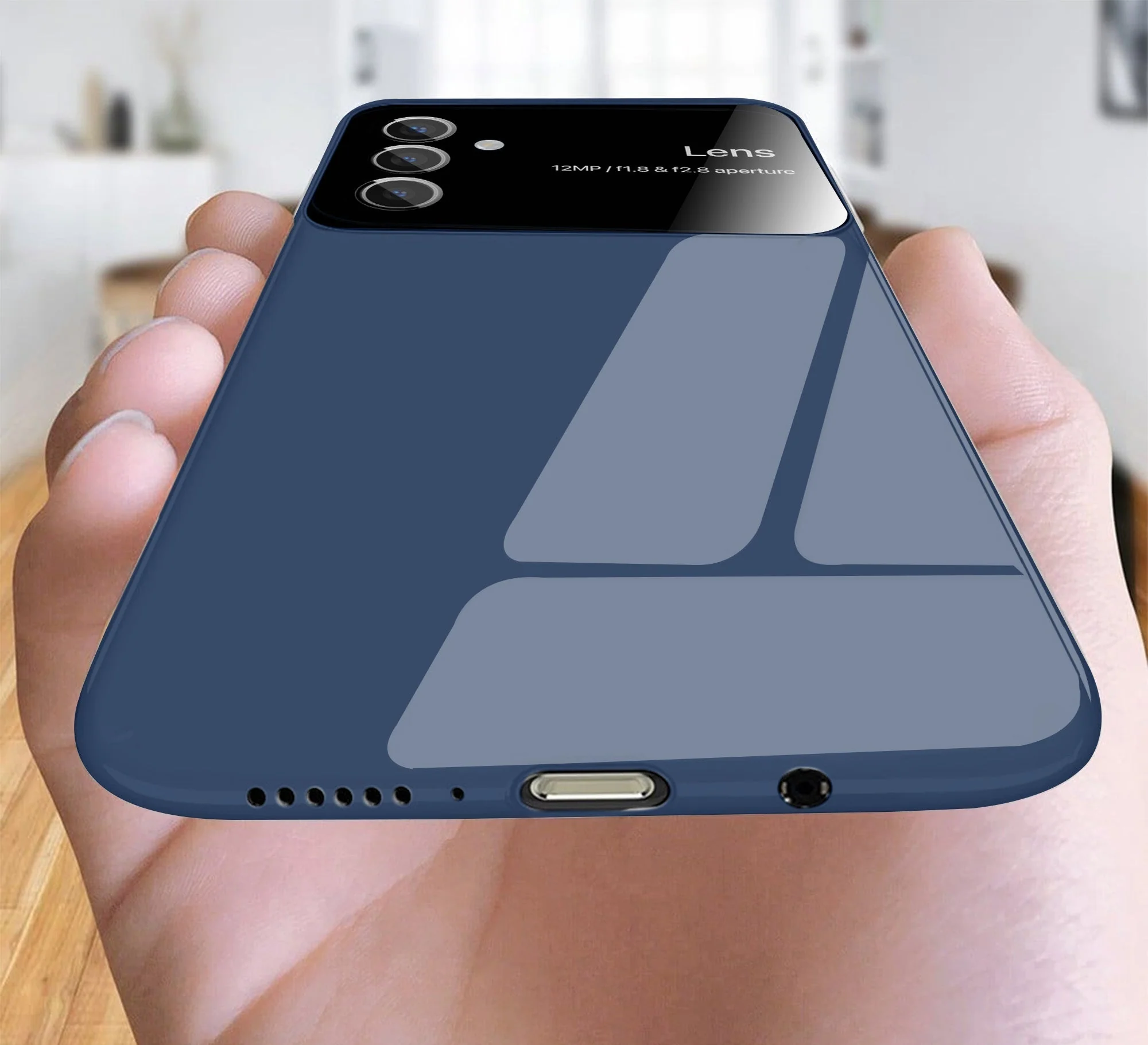 Vaku® Samsung Galaxy S24 Plus Glazed Polarized Camera Lens Protector Shockproof Back Cover - Image 2