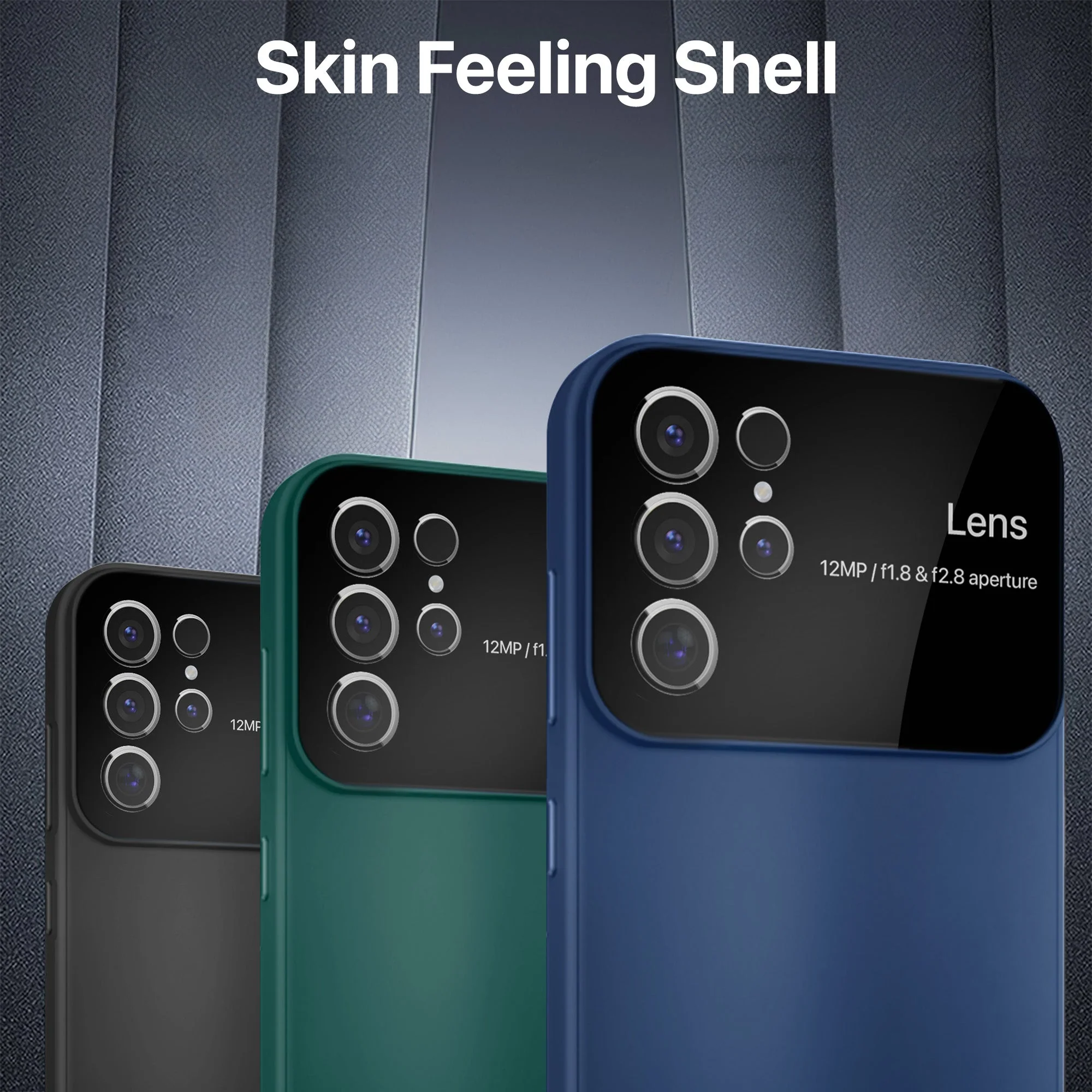 Vaku® Samsung Galaxy S24 Ultra Glazed Polarized Camera Lens Protector Shockproof Back Cover - Image 4