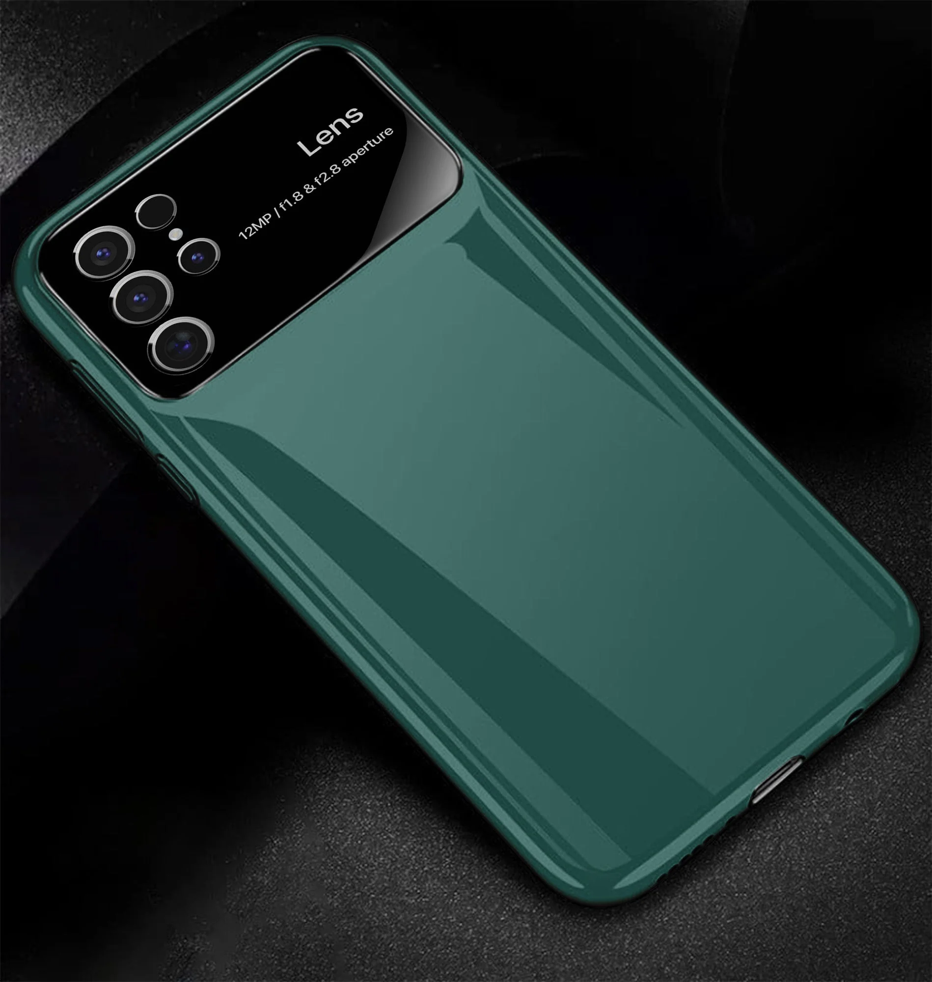 Vaku® Samsung Galaxy S24 Ultra Glazed Polarized Camera Lens Protector Shockproof Back Cover - Image 9