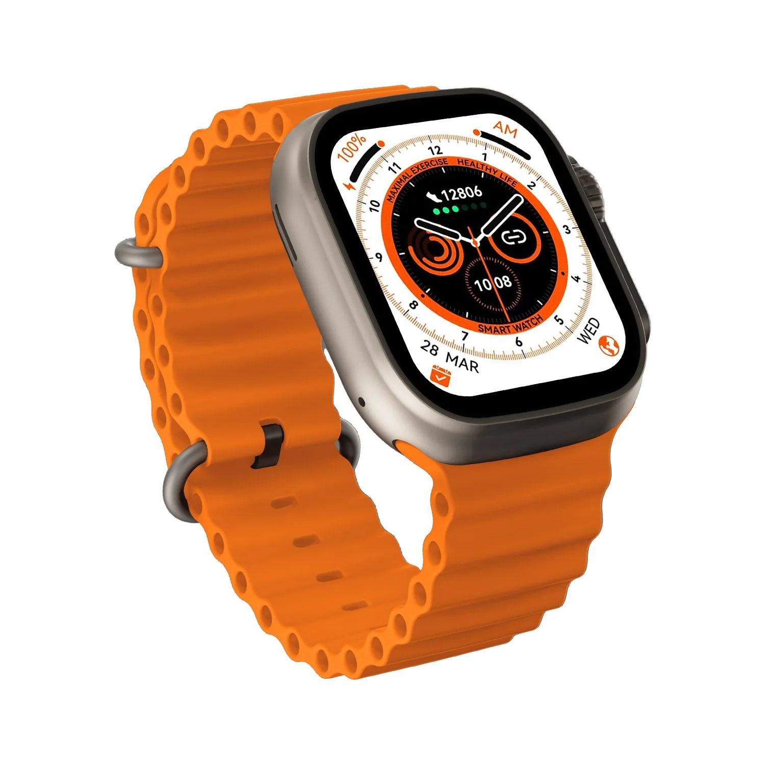 T800 Bluetooth calling multiple watch faces multi sports modes ai voice assistance 1 91 hd display heart rate ecg monitoring sleep quality monitor