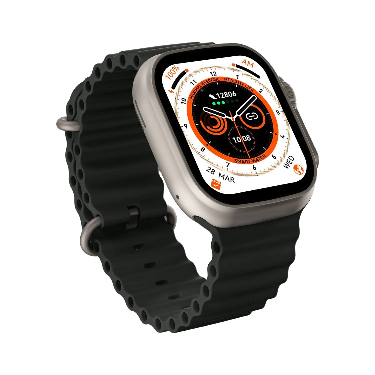 T800 Bluetooth calling multiple watch faces multi sports modes ai voice assistance 1 91 hd display heart rate ecg monitoring sleep quality monitor - Image 2