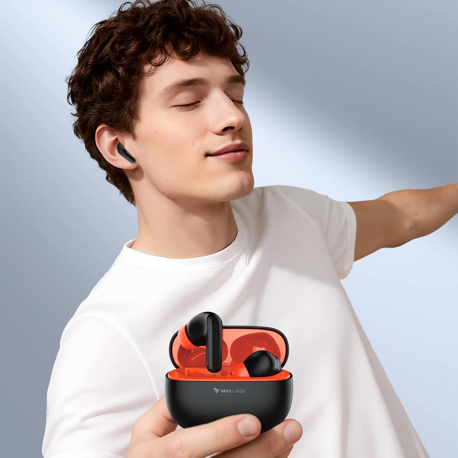Vaku Luxos ® SONAIR True Wireless Earbuds with Smart Touch Controls - Image 4
