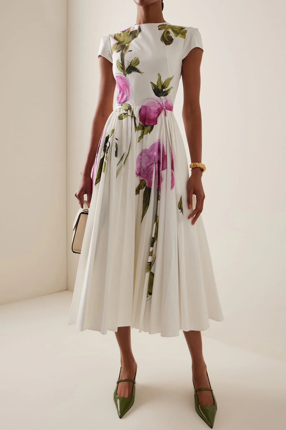 Valeria Floral Printed Dress - Image 5
