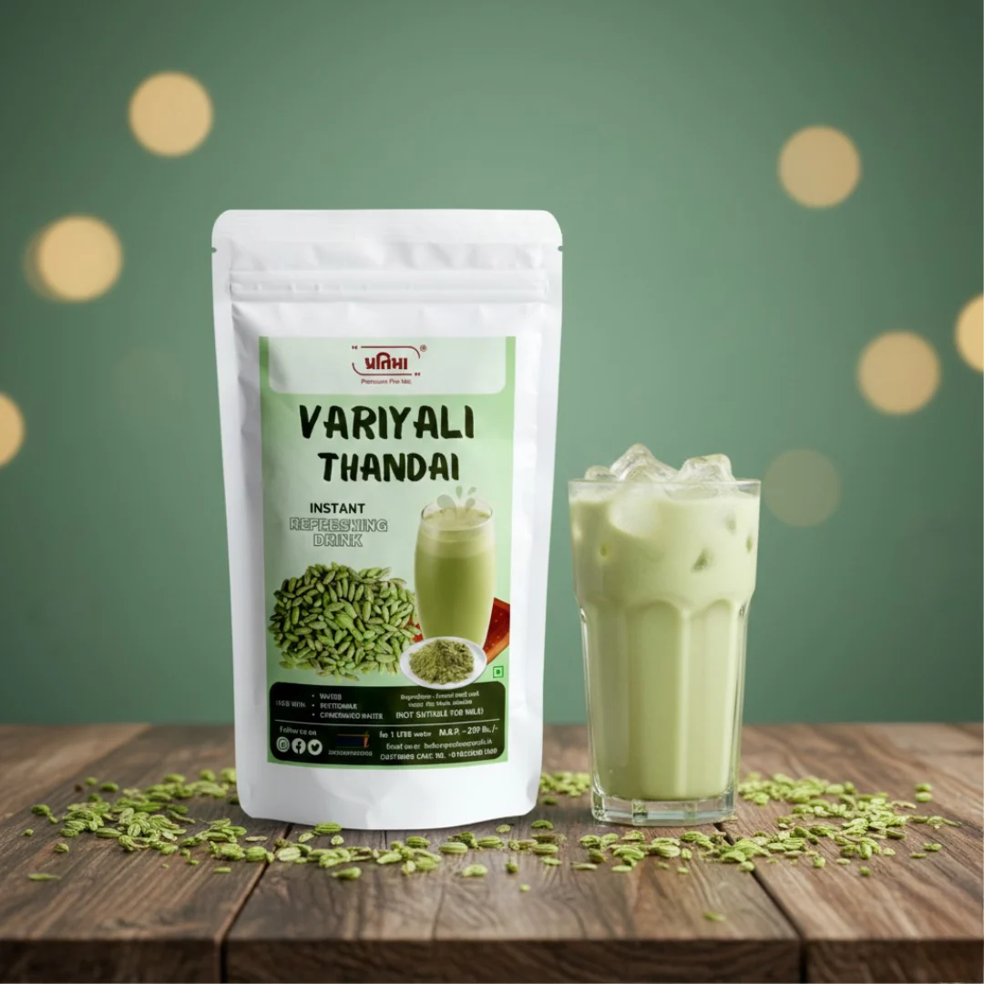 Variyali Thandai – Refreshing Fennel Drink Mix (125gm) - Image 2