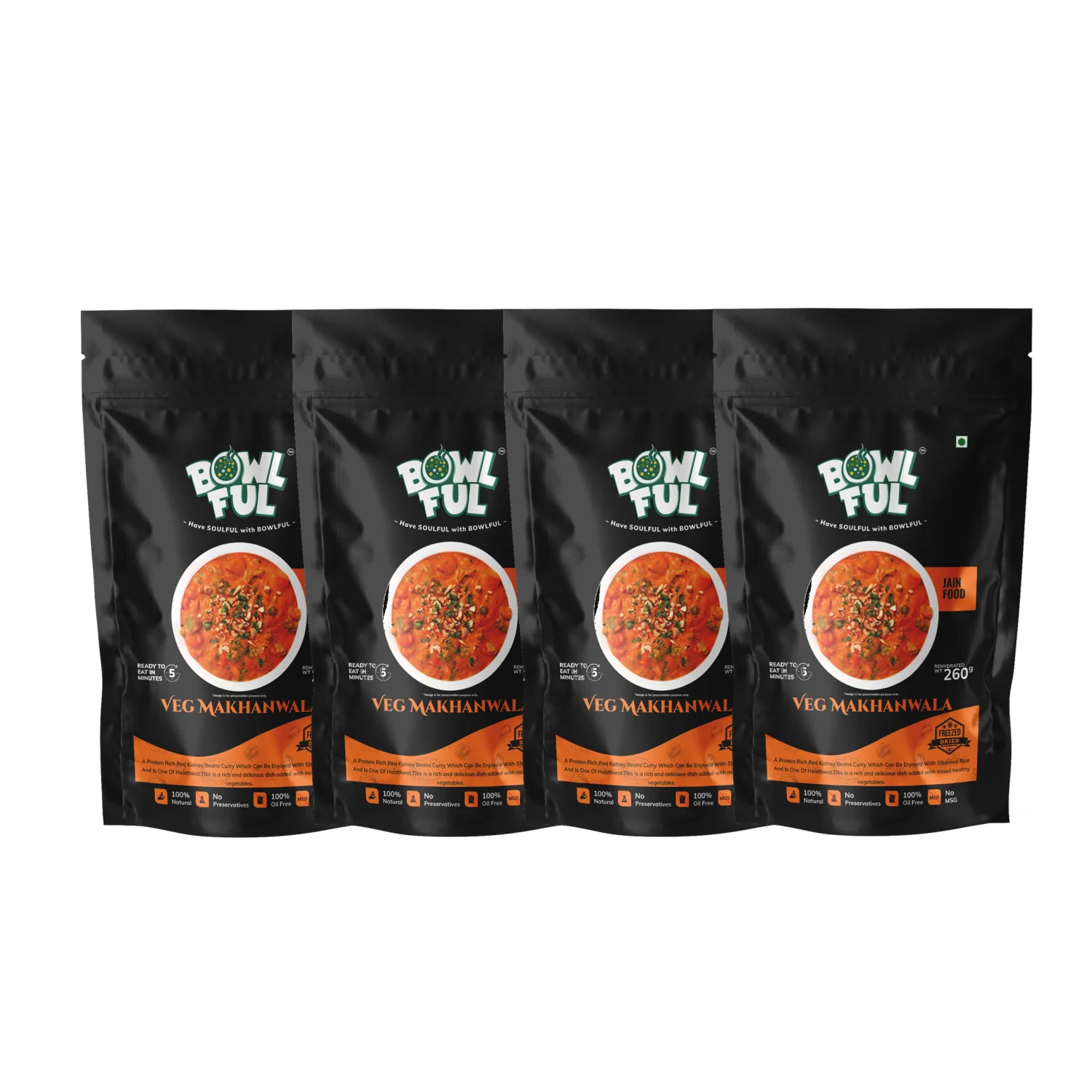 Veg Makhanwala Jain Pack Of 4