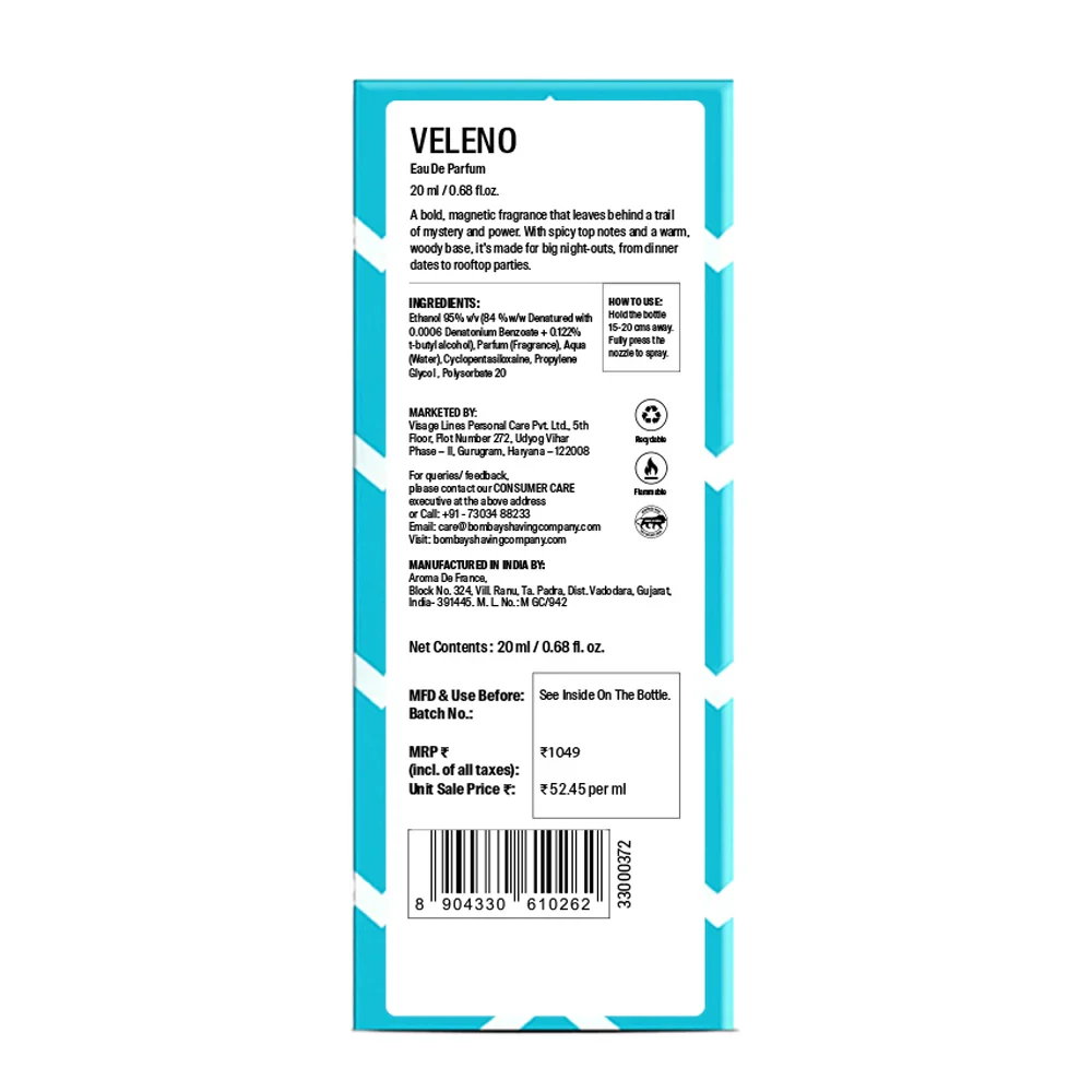 Veleno Perfume, 20ml (EDP) - Image 9