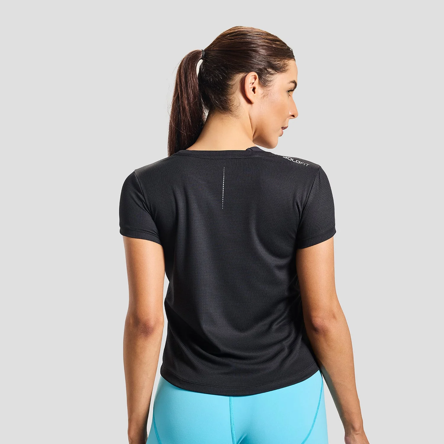 VelociTee for Women - Black - Image 3