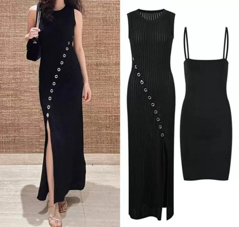 Veronica Sandro Knit Midi Dress