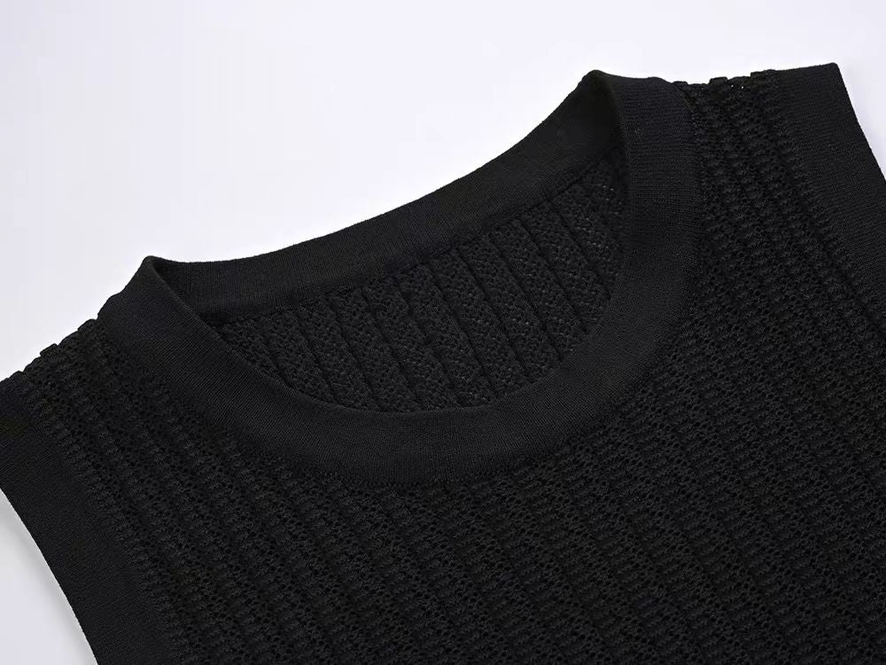 Veronica Sandro Knit Midi Dress - Image 10