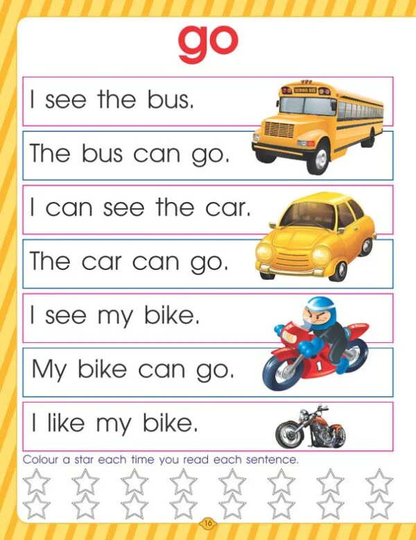 Very First Sight Words Sentences Level 1 - Image 3