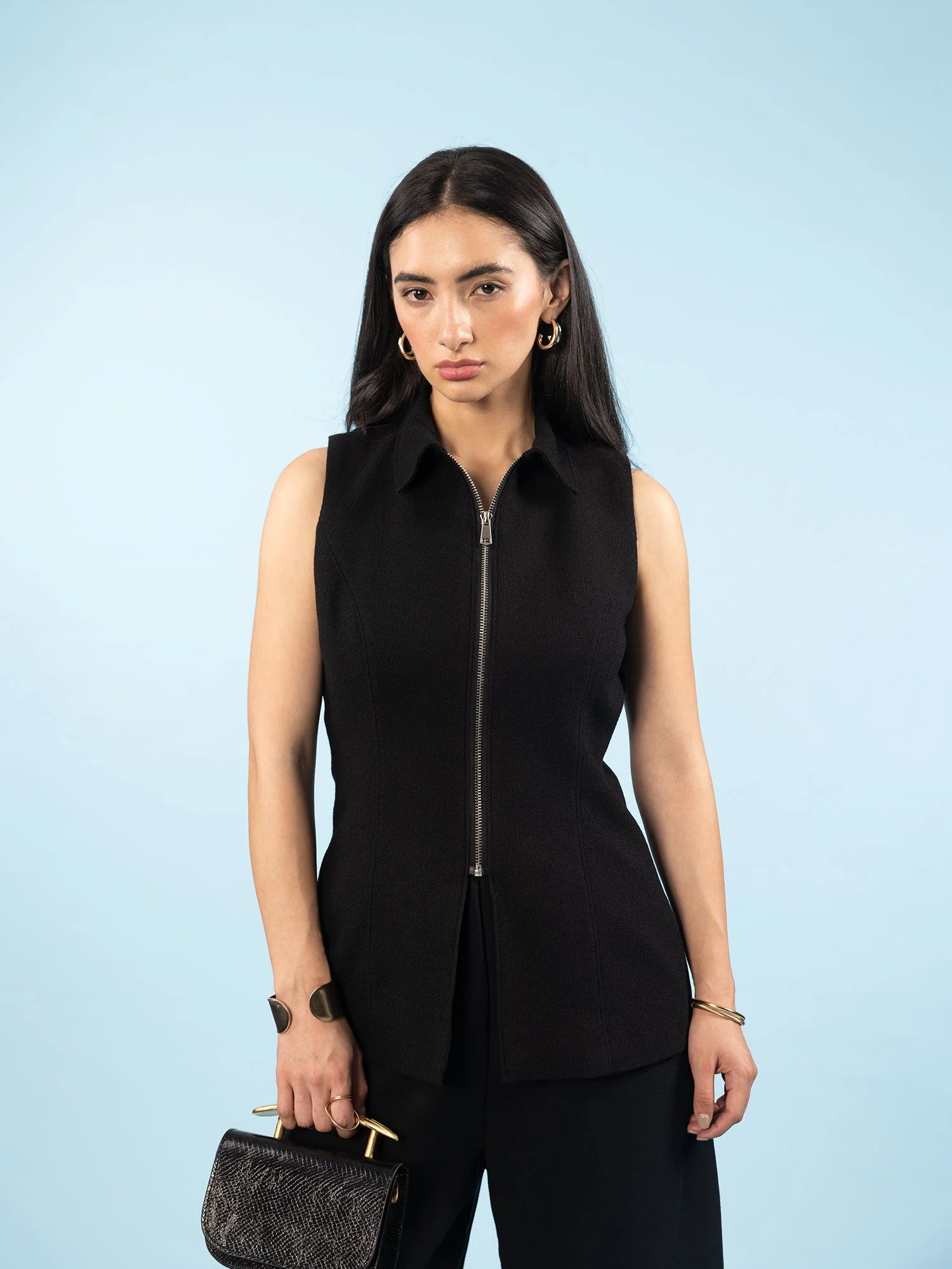 Vest with Zipper Closure - Image 11