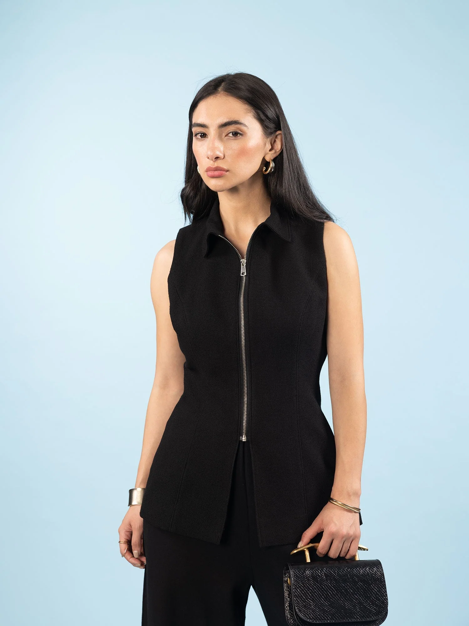 Vest with Zipper Closure - Image 13