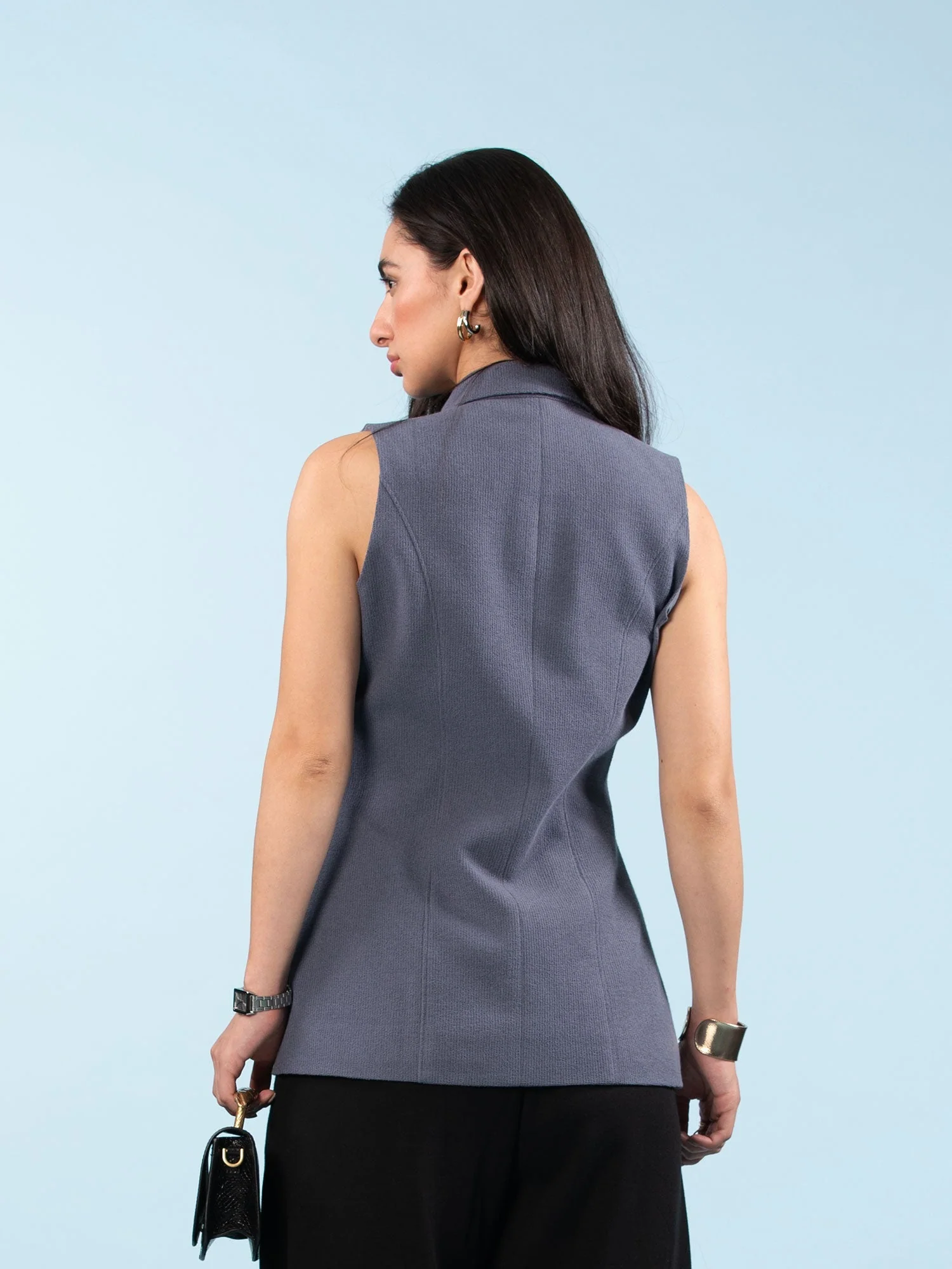 Vest with Zipper Closure - Image 5