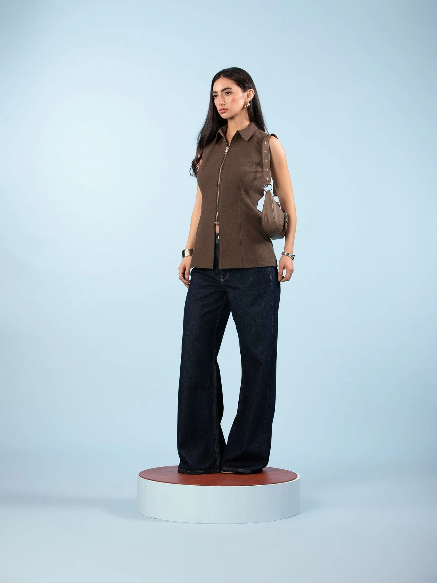 Vest with Zipper Closure - Image 7