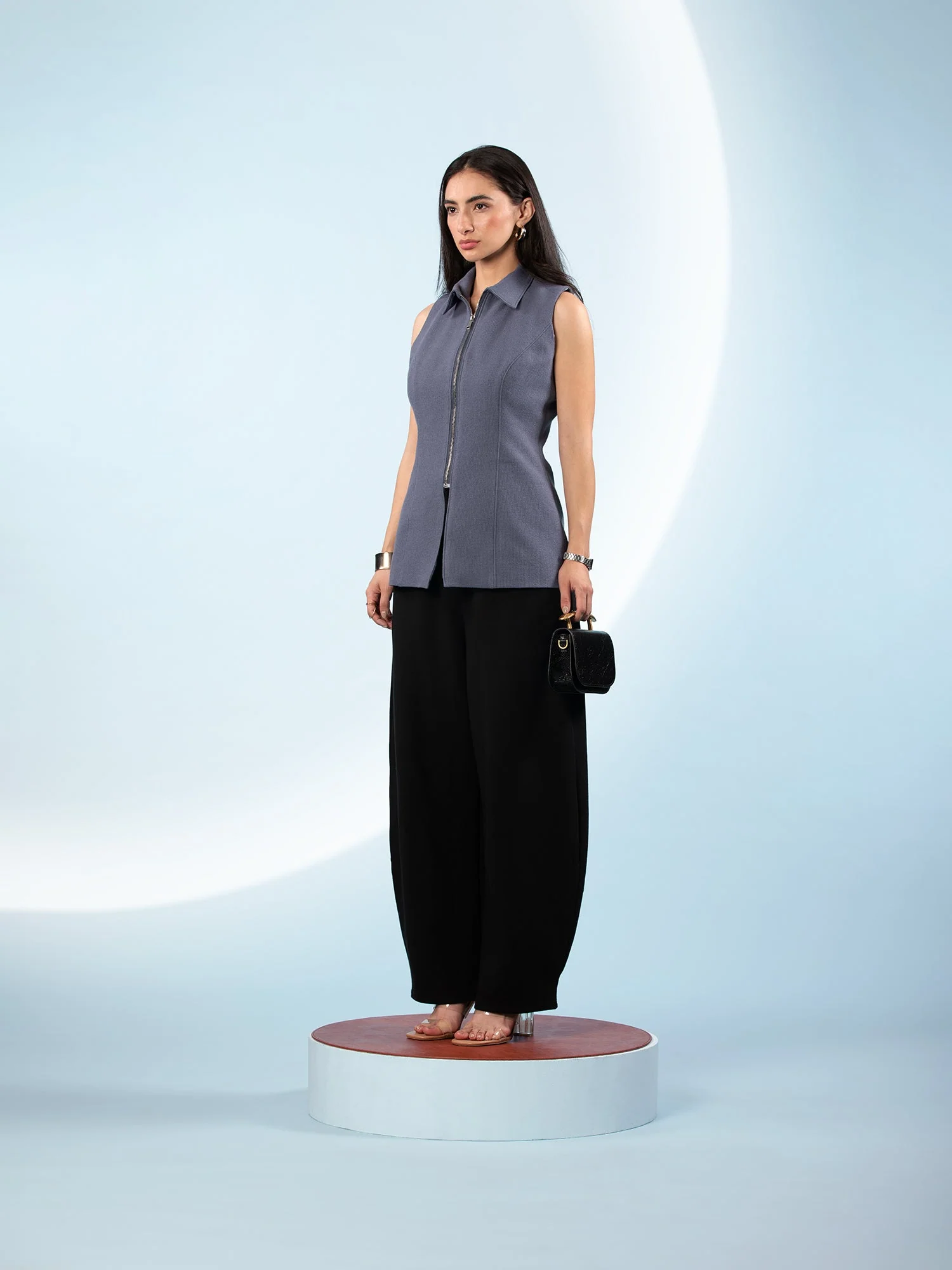 Vest with Zipper Closure - Image 9