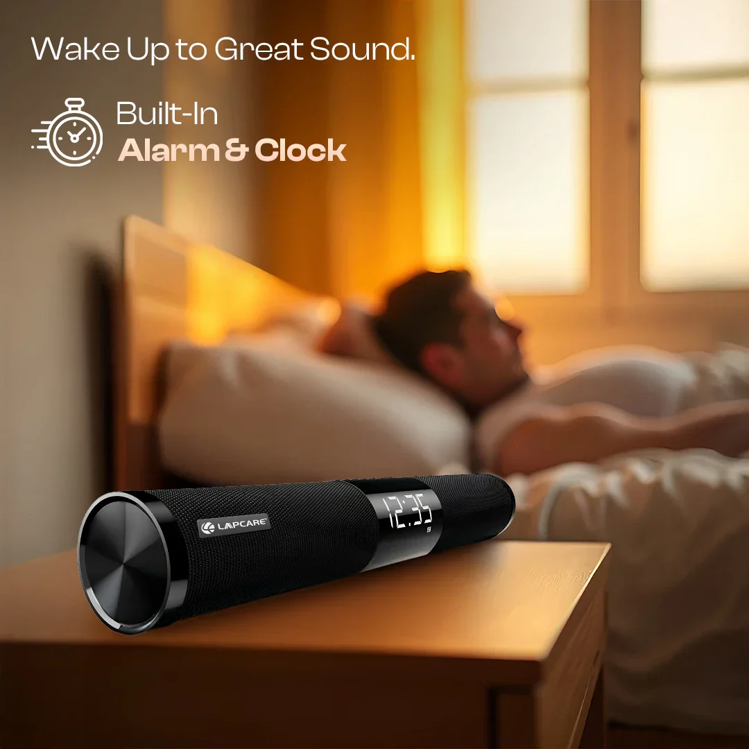 Vibex 30W RMS Multifunction BT Soundbar with Clock, LED Display (LOX-006) - Image 4