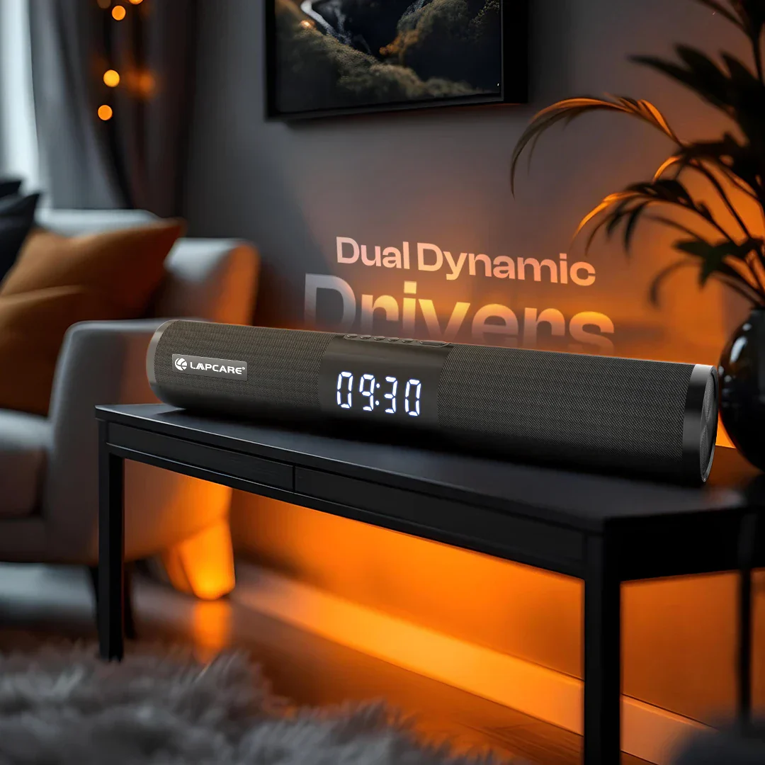 Vibex 30W RMS Multifunction BT Soundbar with Clock, LED Display (LOX-006) - Image 6