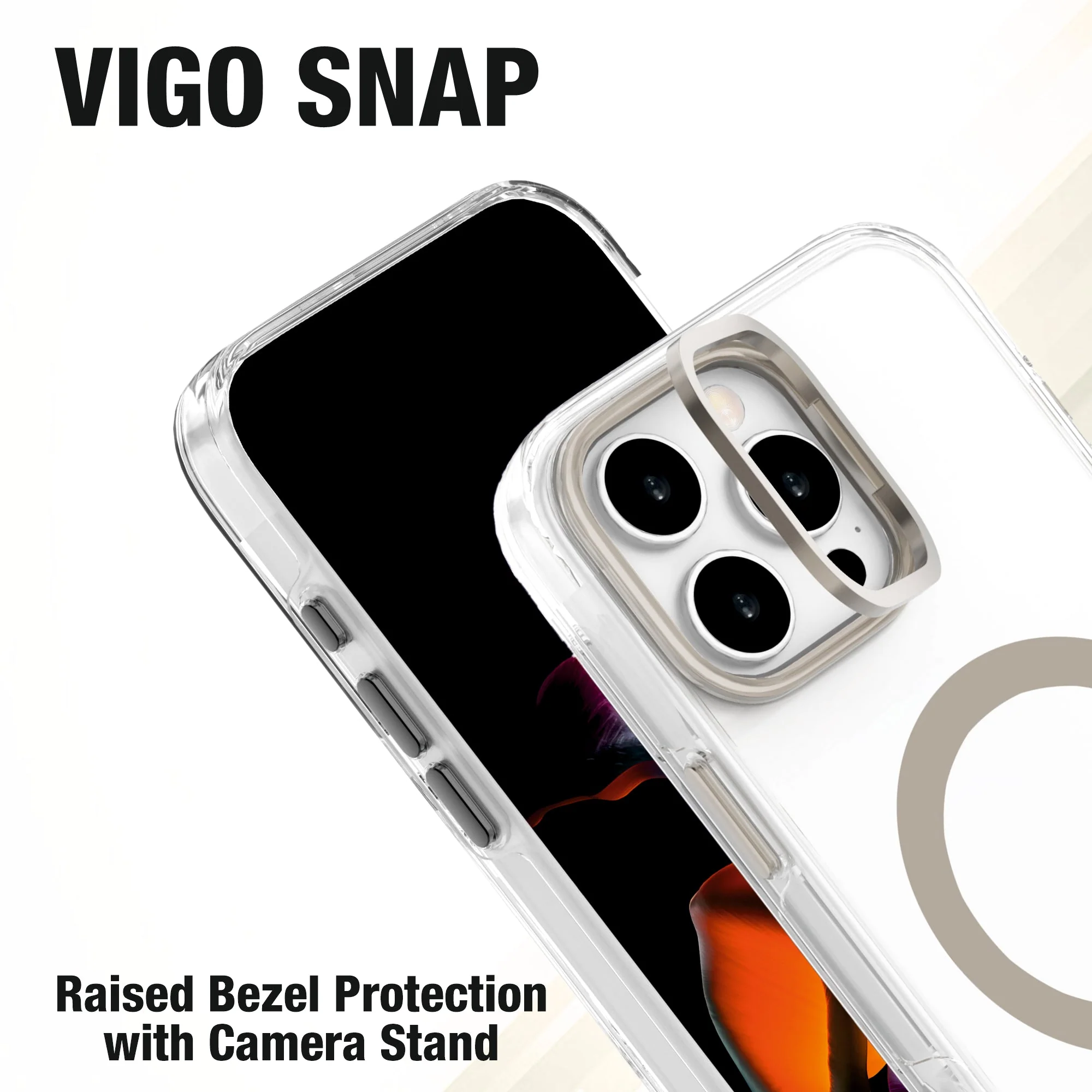 VIGO SNAP KICKSTAND Mag-Safe Compatible Case for iPhone 16 Series - Image 2