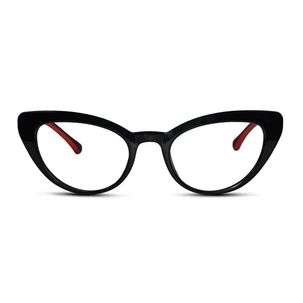 Vintage Crystal Purple Cat eye Eyeglasses - Image 2
