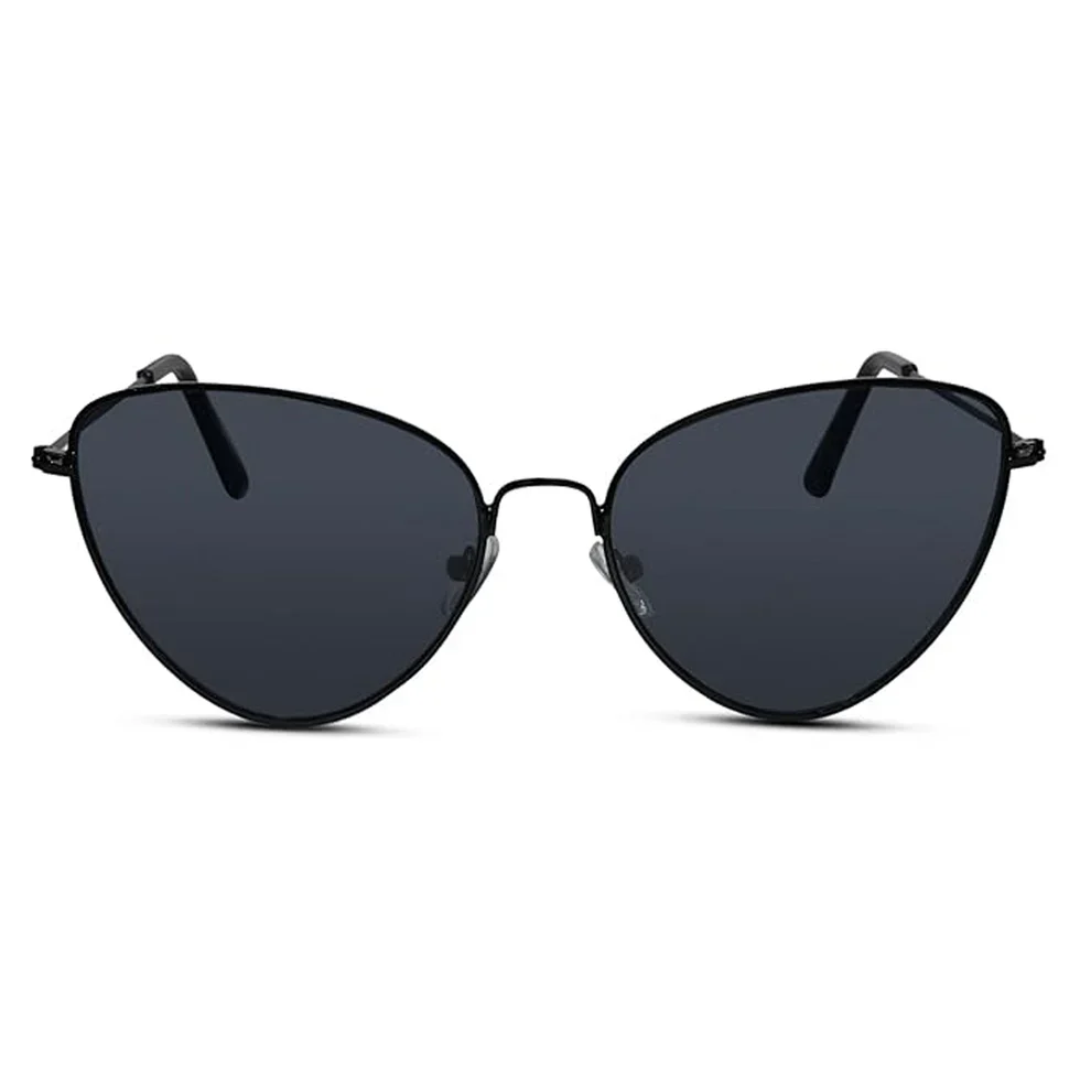 Vintage Golden Brown Cat Eye Sunglasses - Image 6