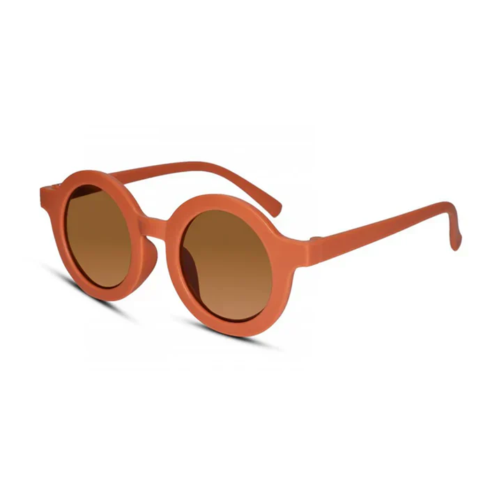 Vintage Matt White Sunglasses For Kids - Image 12